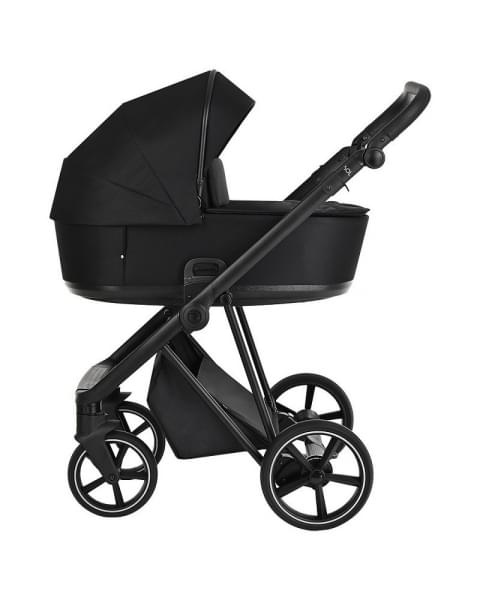 Детская коляска Roan Sol 3 в 1 с автокреслом Tutis Elo Lux EduSky Black RSL/1017 Raven