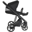 Детская коляска Roan Sol 3 в 1 с автокреслом Tutis Elo Lux EduSky Black RSL/1017 Raven