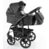 Детская коляска Sevillababy Stilo 2 в 1 St-03 чёрный экокожа