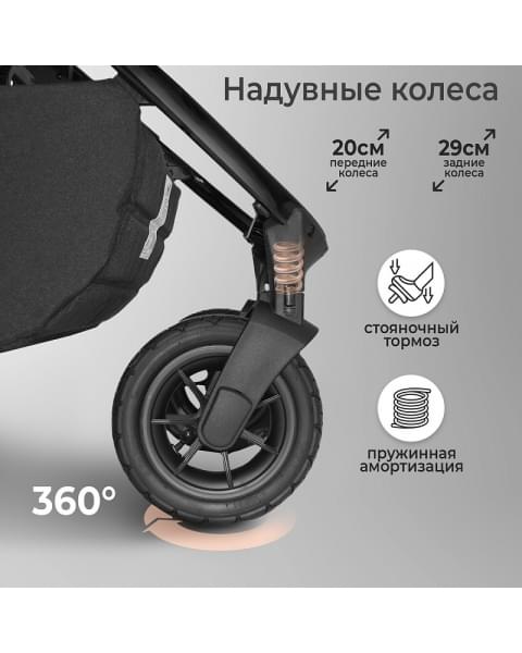 Детская коляска Sweet Baby Massimo Air 2 в 1 2024 Green 427096