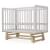 Детская кроватка Sweet Baby Palladio белый/натуральный