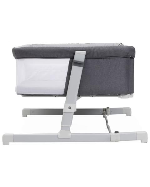 Детская приставная кроватка для двойни Chicco Next2Me Twin, Magnet Grey (Темно-серый)