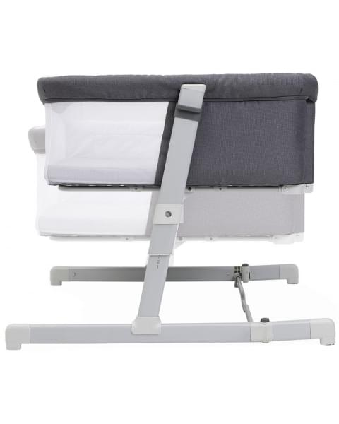 Детская приставная кроватка для двойни Chicco Next2Me Twin, Magnet Grey (Темно-серый)