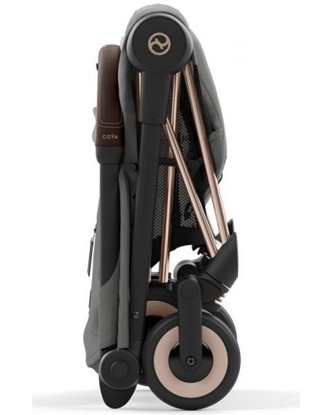 Детская прогулочная коляска Cybex Coya Mirage Grey шасси Rosegold