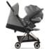 Детская прогулочная коляска Cybex Coya Mirage Grey шасси Rosegold