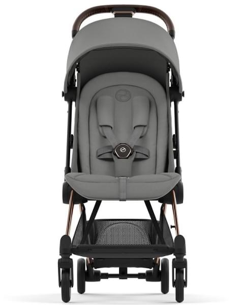 Детская прогулочная коляска Cybex Coya Mirage Grey шасси Rosegold