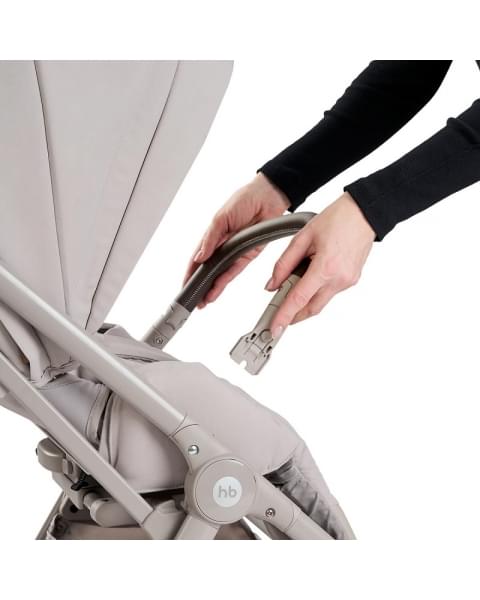 Детская прогулочная коляска Happy Baby Luna 360 grey
