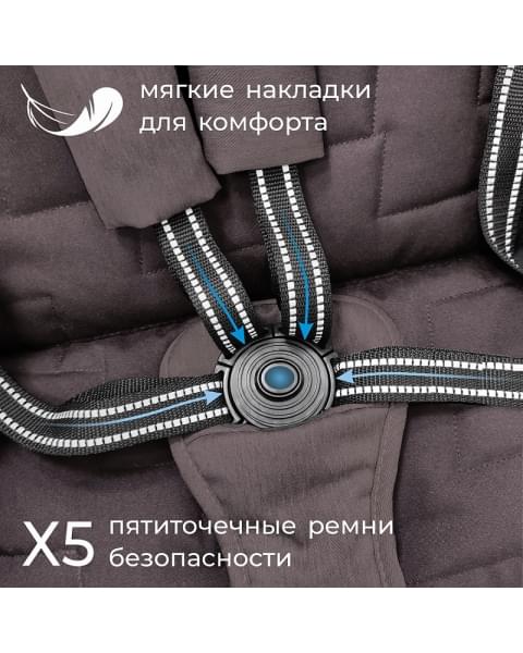Детская прогулочная коляска для двойни Sweet Baby Donna Beige