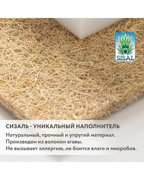 Детский матрас Plitex Eco Flex Cotton ЭКХк-01 120х60см