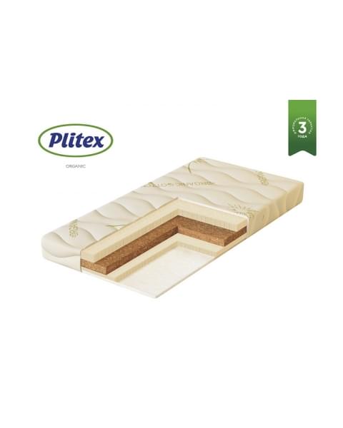 Детский матрас Plitex Organic Twin ОРГ-02/1 120х60см