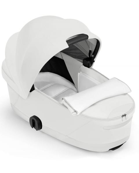 Коляска Cybex Priam V Matt Black Style Collection 2 в 1 Off White