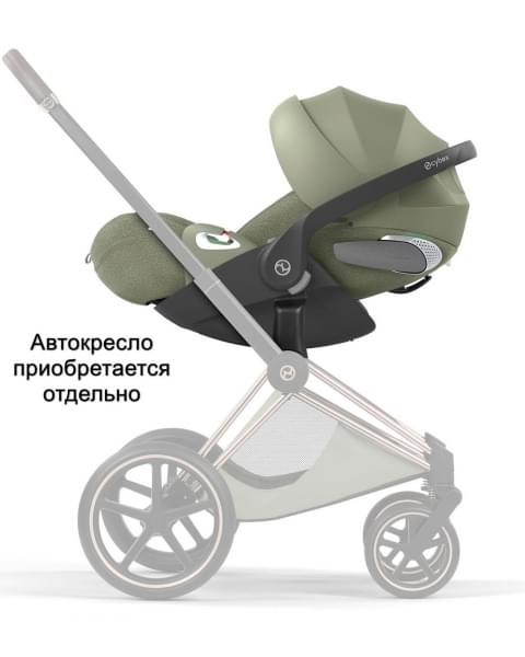Коляска Cybex Priam V Rosegold Style Collection 2 в 1 Sage Green