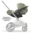 Коляска Cybex Priam V Rosegold Style Collection 2 в 1 Sage Green