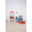 Игровой комплекс с горкой и качелями UNIX Kids Bus 171 см Red