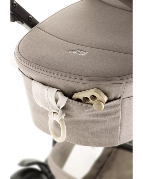 Детская коляска 3 в 1 Britax Roemer Smile 5Z Style и автокресло Baby-Safe Core Space Black Teak