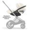 Коляска Cybex Priam V Matt Black Style Collection 2 в 1 Off White