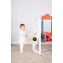 Игровой комплекс с горкой и качелями UNIX Kids Bus 171 см Red