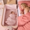 Колыбель приставная Tutti Bambini CoZee Air 2 с колесами Drifted Oak/Blush