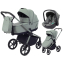 Детская коляска Rant Flex Therm Soft 4 в 1 с автокреслом Miro и базой Forest Green
