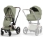 Коляска Cybex Priam V Rosegold Style Collection 2 в 1 Sage Green
