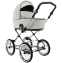 Детская коляска Roan Bass Next Classic 2.0 d14 3 в 1 с автокреслом Tutis Elo Lux EduSky Black BSNC/94/2 Marzipan/Black/руч.Cappuccino