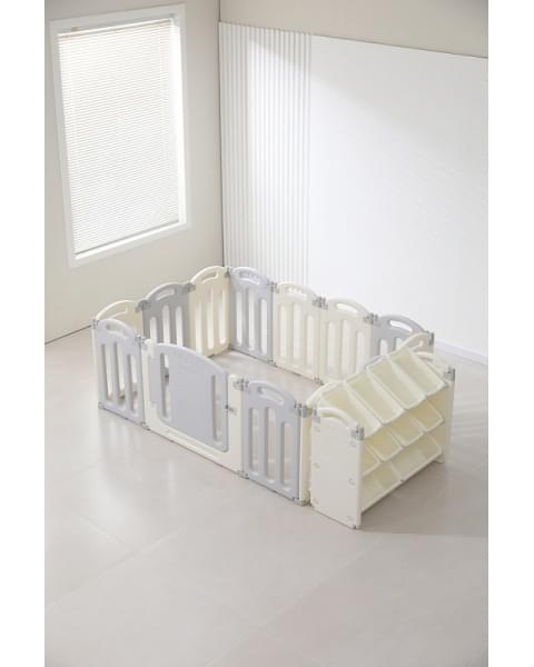 Манеж UNIX Kids Ocean 114х151 см Grey