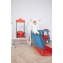 Игровой комплекс с горкой и качелями UNIX Kids Bus 171 см Red