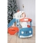 Игровой комплекс с горкой и качелями UNIX Kids Bus 171 см Red