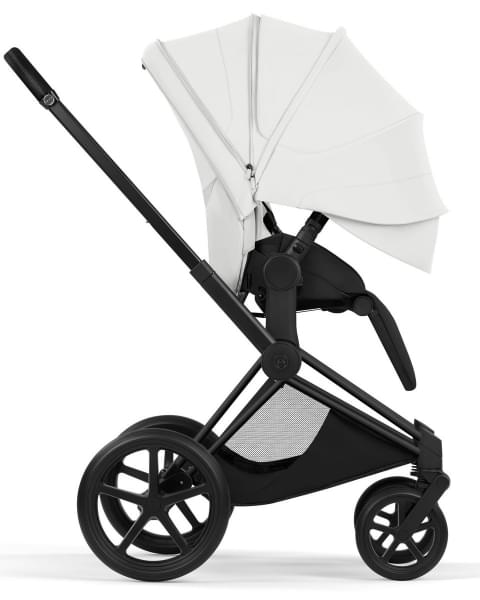 Коляска Cybex Priam V Matt Black Style Collection 2 в 1 Off White