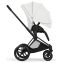 Коляска Cybex Priam V Matt Black Style Collection 2 в 1 Off White