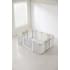 Манеж UNIX Kids Ocean 114х151 см Grey