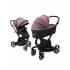 Коляска детская 2 в 1 AmaroBaby Tutum, Pink (Розовый)