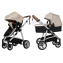 Коляска 2 в 1 Baby Tilly T-165 Futuro Air, Peanut Beige (Бежевый)