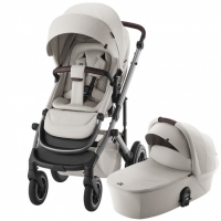 Коляска 2 в 1 Britax Roemer Smile 5Z Lux Collection, Soft Taupe (Бежевый)