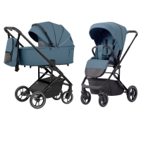 Коляска 2 в 1 Carrello Alfa CRL-6507 / 2024, Indigo Blue (Синий)