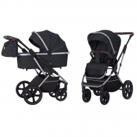 Коляска 2 в 1 Carrello Aurora CRL-6505 / 2023, Space Black (Черный)