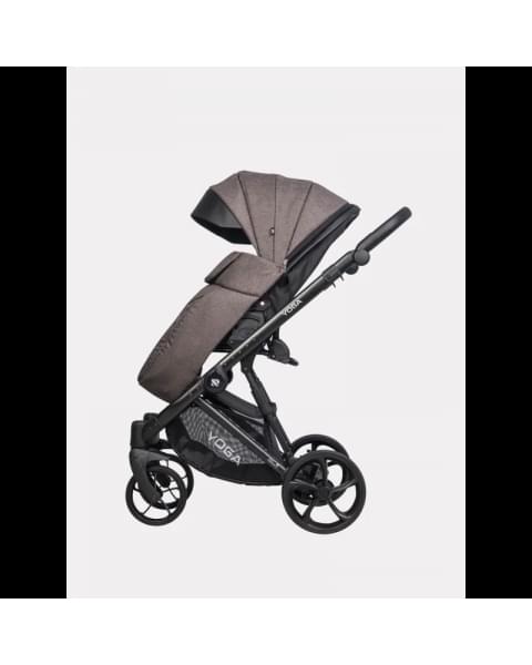 Коляска 2 в 1 Riko Basic Yoga New 2023, 02 (Коричневый)