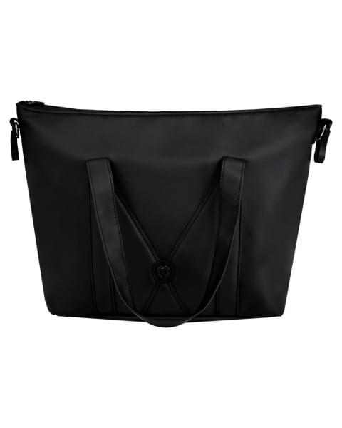 Коляска 2 в 1 Roan Bass Next Classic Leather / колеса d12, Black (Черный)