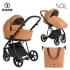 Коляска 2 в 1 Roan Sol, Cinnamon (Коричневый)