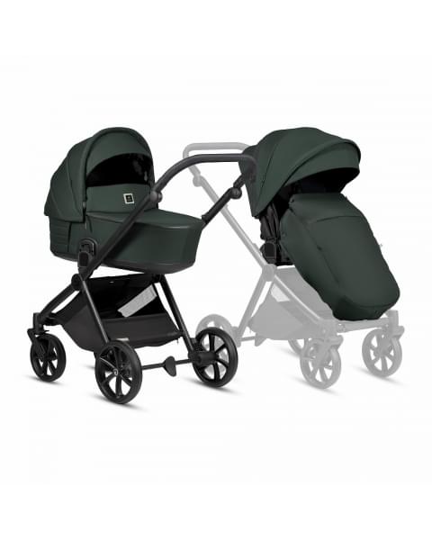 Коляска 2 в 1 Tutis Mio 3+ New Essential, Pacific Green (240)