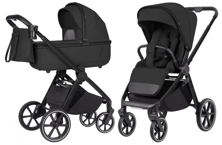Коляска 2в1 Carrello Omega Deluxe CRL-6531 Denim Black