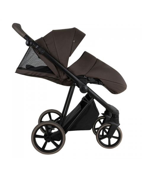 Детская коляска 2 в 1 Roan Sol 2.0 Turkish Coffe/ Black/руч.Cappuccino
