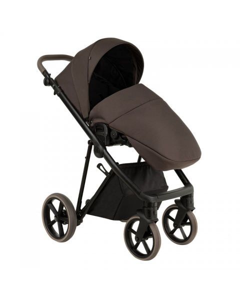 Детская коляска 2 в 1 Roan Sol 2.0 Turkish Coffe/ Black/руч.Cappuccino