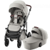 Коляска 3 в 1 Britax Roemer Smile 5Z Lux Collection, Linen Grey (Серый) + Автокресло Baby-Safe Pro, Linen Grey (Серый)