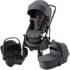 Коляска 3 в 1 Britax Roemer Smile 5Z, Midnight Grey (Темно-серый) + Автокресло Baby-Safe Core, Midnight Grey (темно-серый)