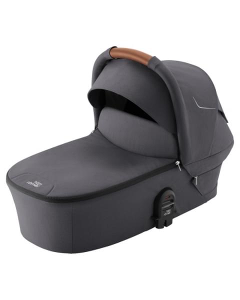 Коляска 3 в 1 Britax Roemer Smile 5Z, Midnight Grey (Темно-серый) + Автокресло Britax Roemer Baby-Safe Pro Classic (0-13 кг), Deep Black (Черный)