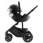 Коляска 3 в 1 Britax Roemer Smile 5Z, Midnight Grey (Темно-серый) + Автокресло Britax Roemer Baby-Safe Pro (0-13 кг), Space Black (Черный)
