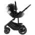 Коляска 3 в 1 Britax Roemer Smile 5Z, Midnight Grey (Темно-серый) + Автокресло Britax Roemer Baby-Safe Pro Classic (0-13 кг), Deep Black (Черный)