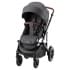 Коляска 3 в 1 Britax Roemer Smile 5Z, Midnight Grey (Темно-серый) + Автокресло Britax Roemer Baby-Safe Pro Classic (0-13 кг), Deep Black (Черный)