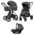 Коляска 3 в 1 Carrello Omega CRL-6535, Excellent Grey (Серый)